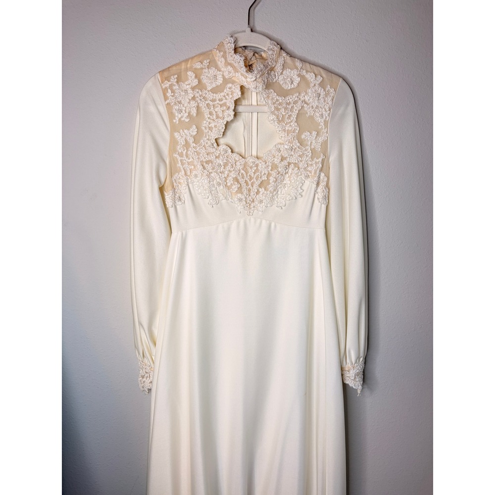 Vintage House of Bianchi Ivory Wedding Gown